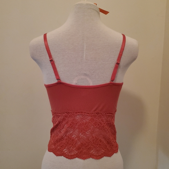 📣5 for $20!📣 Avon Body Illusions Bra Top in Coral XL, EUC - Picture 3 of 3